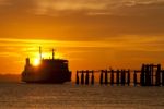 Ferry Boat To Samui Stock Photo