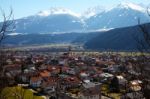 Zirl, Market Town In The District Of Innsbruck Land, Austria Stock Photo