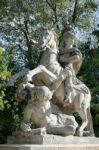 Sobieski Monument By Franciszek Pinck In Warsaw Stock Photo