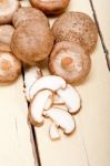 Shiitake Mushrooms Stock Photo