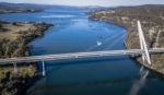 Batman Bridge By The Tamar River Near Sidmouth Stock Photo