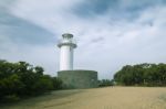 Cape Tourville Lighthouse Stock Photo