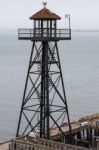 Alcatraz Prison Near San Francisco Stock Photo