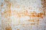 Rusty Steel Plate Stock Photo