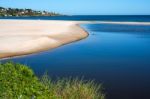 Punta Colorada Beach Near The Town Of Piriapolis In The Uruguay Stock Photo