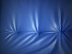 Blue Leather background Stock Photo