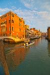 Venice Italy Unusual Pittoresque View Stock Photo