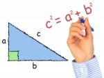 Right-angle Triangle Stock Photo