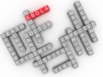 3d Image Ebola Alert Concept Stock Photo