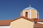 Greek Church Stock Photo