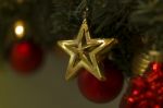 Christmas Decoration Close Up Stock Photo