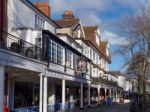 Tunbridge Wells, Kent/uk - January 5 : View Of The Pantiles In R Stock Photo