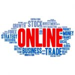 Business & Finance Related Word Cloud Background Stock Photo