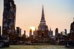 Wat Phra Si Sanphet, Thailand Stock Photo