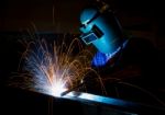 Welder Stock Photo