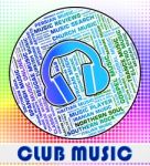 Club Music Shows Sound Track And Acoustic Stock Photo