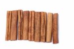 Aromatic Cinnamon Sticks Stock Photo