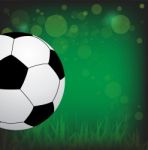 Football Abstract Design Stock Photo