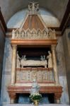 Interior View Of Verona Cathedral Stock Photo