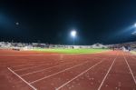 The Soccer Fans In The 700th Anniversary Stadium Stock Photo