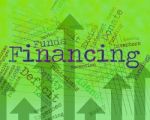 Financing Word Indicates Business Financial And Trading Stock Photo