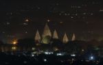 Prambanan Temple View Stock Photo