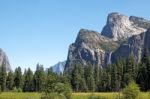 Yosemite Landscape Stock Photo