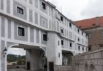 State Castle And Chateau Complex Of Cesky Krumlov Stock Photo