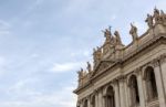 Basilica Di San Giovanni In Laterano In Rome Stock Photo