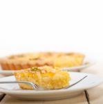 Fresh Pears Pie Dessert Cake Stock Photo