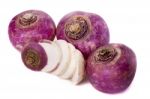 Bunch Of Turnips Stock Photo