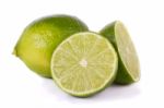 Green Limes Stock Photo