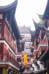 Yu Garden Or Yuyuan Garden Complex (old City Of Shanghai) Stock Photo