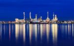 Pretolium Refinery Plant Stock Photo