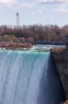 Beautiful View Of The Niagara Stock Photo