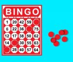 Illustration Of Bingo Card Stock Photo