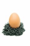 Egg And Chain Stock Photo