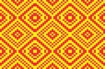 Geometric Ethnic Pattern  Stock Photo