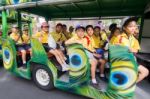 Primary Students Visit The Zoo, In The Jul 27, 2016. Bangkok Thailand Stock Photo