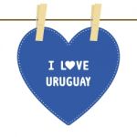 I Love Uruguay6 Stock Photo