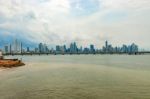 Skyscrapers In Panama City, Panama Stock Photo