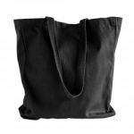 Black Fabric Bag Stock Photo