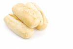 Fresh And Homemade White Bread Called Baguette Stock Photo