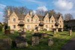 Houses Near The Cemetery In Station Lane Near Church Green Witne Stock Photo