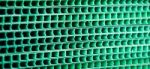 Green Woven Metallic Grunge Grid Striped Abstract Background,sensitive Focus Stock Photo