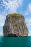 Beautiful Tropical Stones Stock Photo