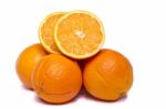 Bunch Of Oranges Stock Photo