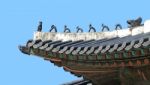 Traditional Korean Roof Stock Photo