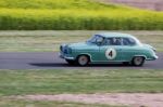 Vintage Racing At Goodwood Stock Photo