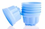 Plastic Cups Stock Photo